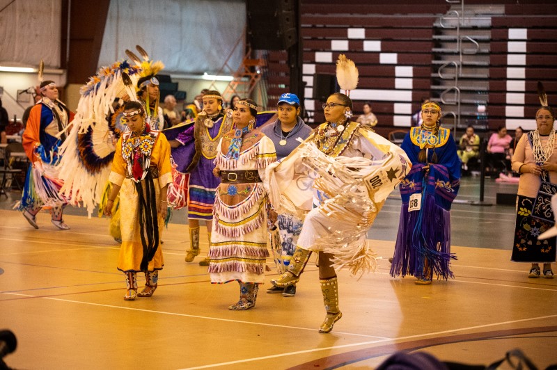 Dancing at a Powwow
