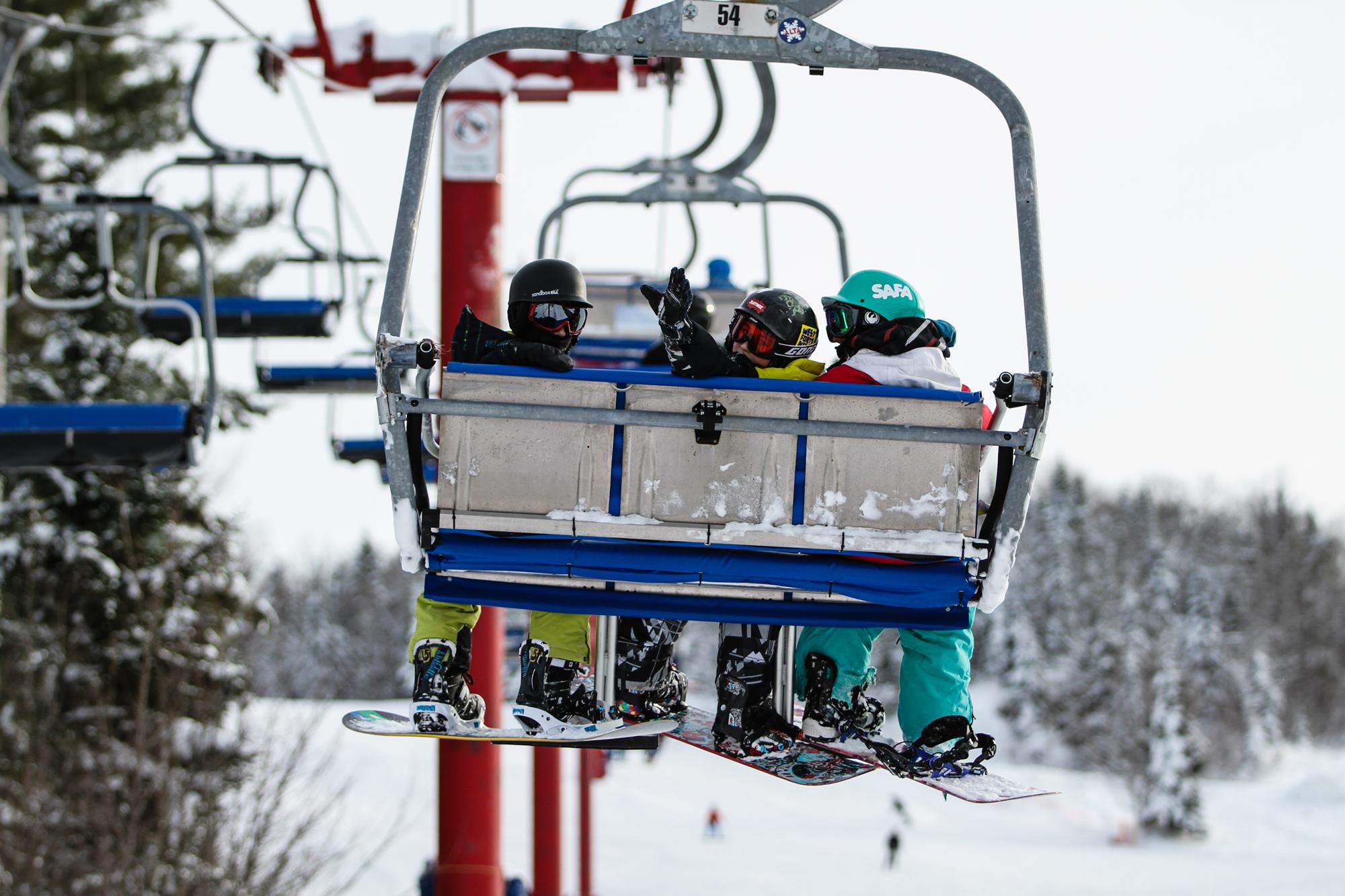 Ski lift at Searchmont