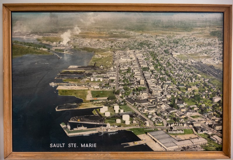 Old photo of Sault Ste. Marie