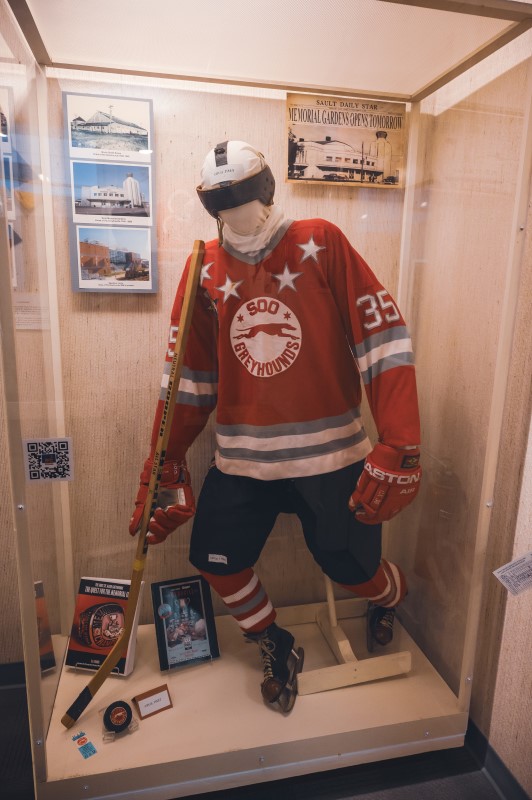 Soo Greyhounds at the Sault Ste. Marie Museum
