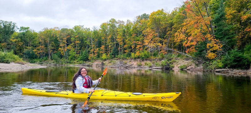 Swiftwater 10.5 Sit-Inside Kayak, Red/Yellow