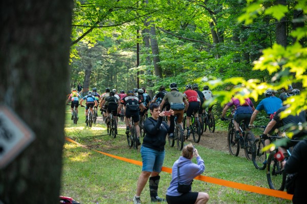 Racers setting off
