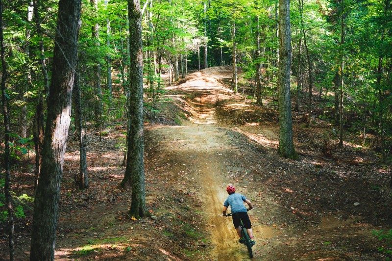 Mountain Biking at Hiawatha