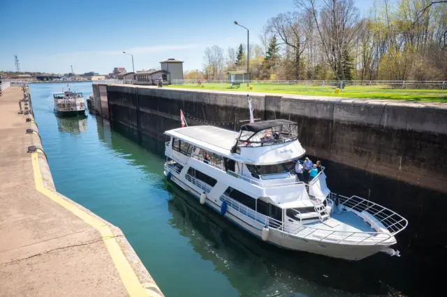Get ready for opening day of the Miss Marie 2026 season on Saturday, May 23rd at 1pm! 

https://saultlocktours.ca/cruises/lock-tour/

@saultlocktours 

#discoverON #algomacountry #visitontario #exploreontario #travelontario #thesoo #algoma #saultstemarie #destinationon #discoverontario #ontariotravel #MissMarie