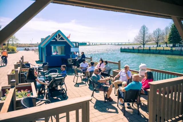 Summer afternoons are better by the water. ☀️🌊

Head down to the newly opened Pier 65 next to the Pavilion and enjoy a cold drink from @northernsuperiorbrewingco while taking in the views of the St. Marys River.

Pair it with some tasty bar snacks, grab a seat on the patio and soak up the waterfront atmosphere.

🕒 Open Fridays 3–9pm
🕒 Saturdays noon–9pm
🕒 Sundays noon–5pm